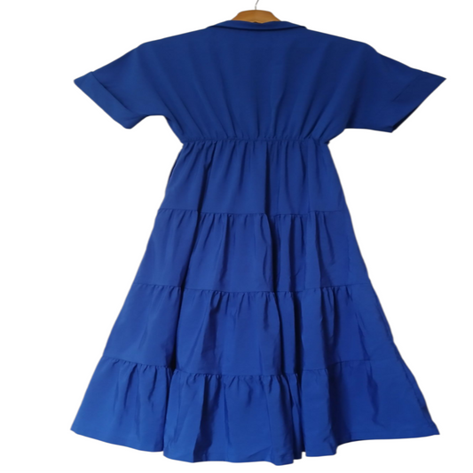 Robe Montagne bleu roi