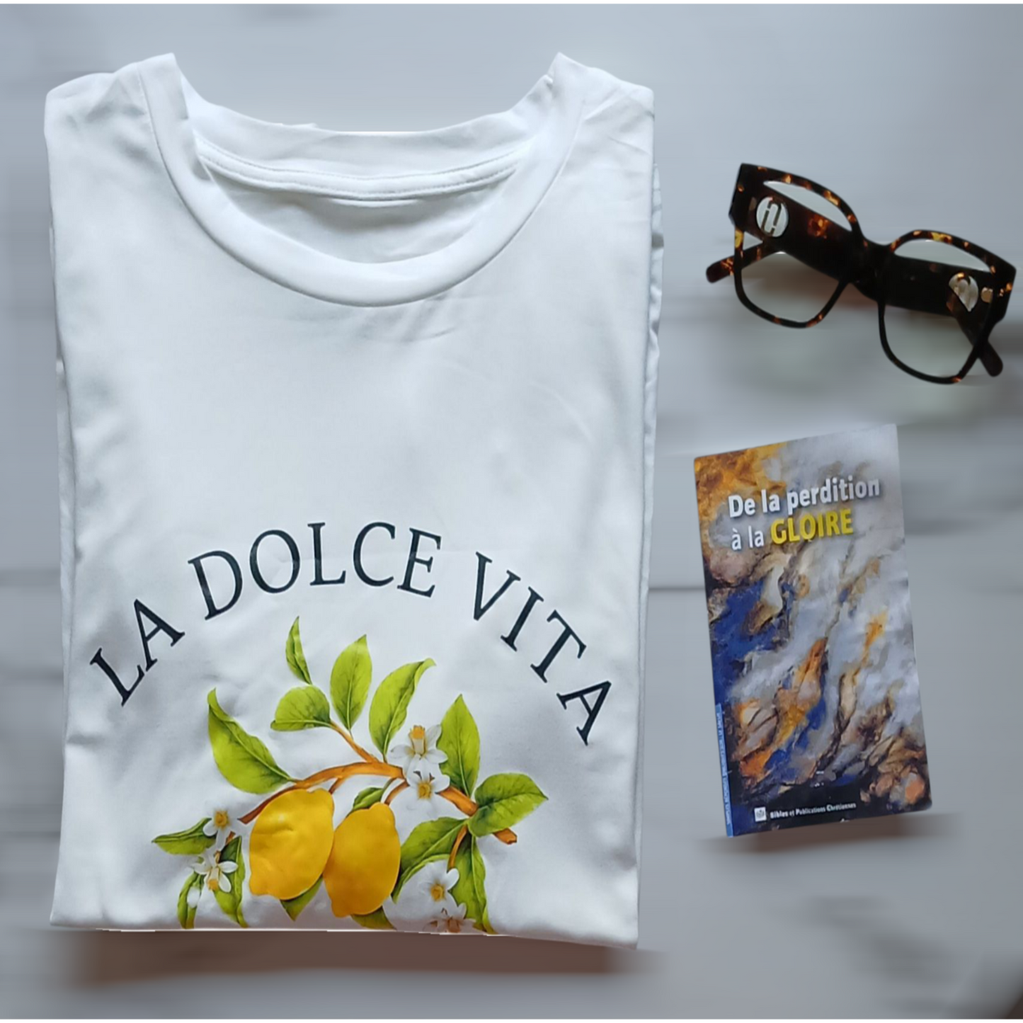 T-shirt Gaieté Blanc