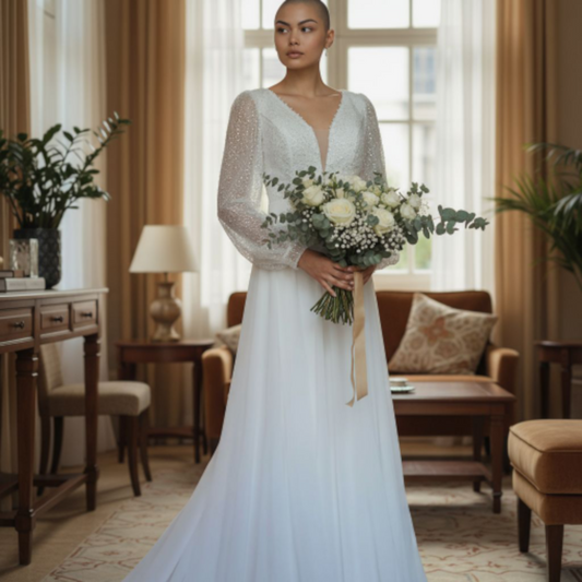 Robe de Mariée Zoé blanche