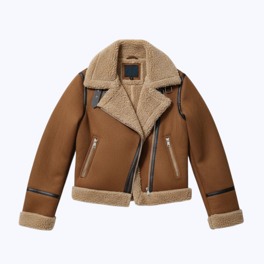 Veste Aviateur Ézaya - Style Vintage Chic