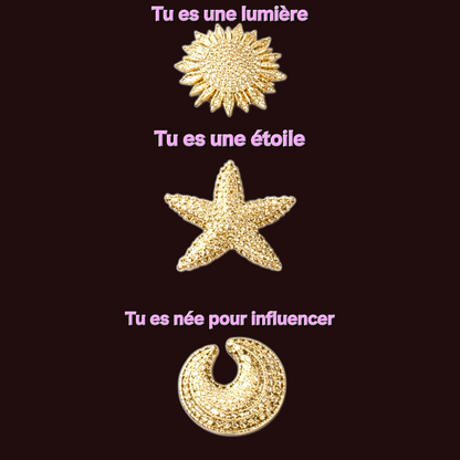 Cardigan Grâce choco- Boutons Dorés