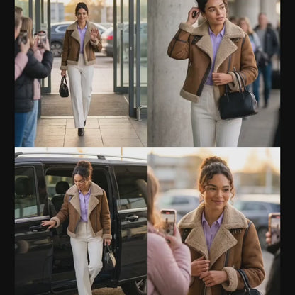 Veste Aviateur ÉZAYA - Style Vintage Chic