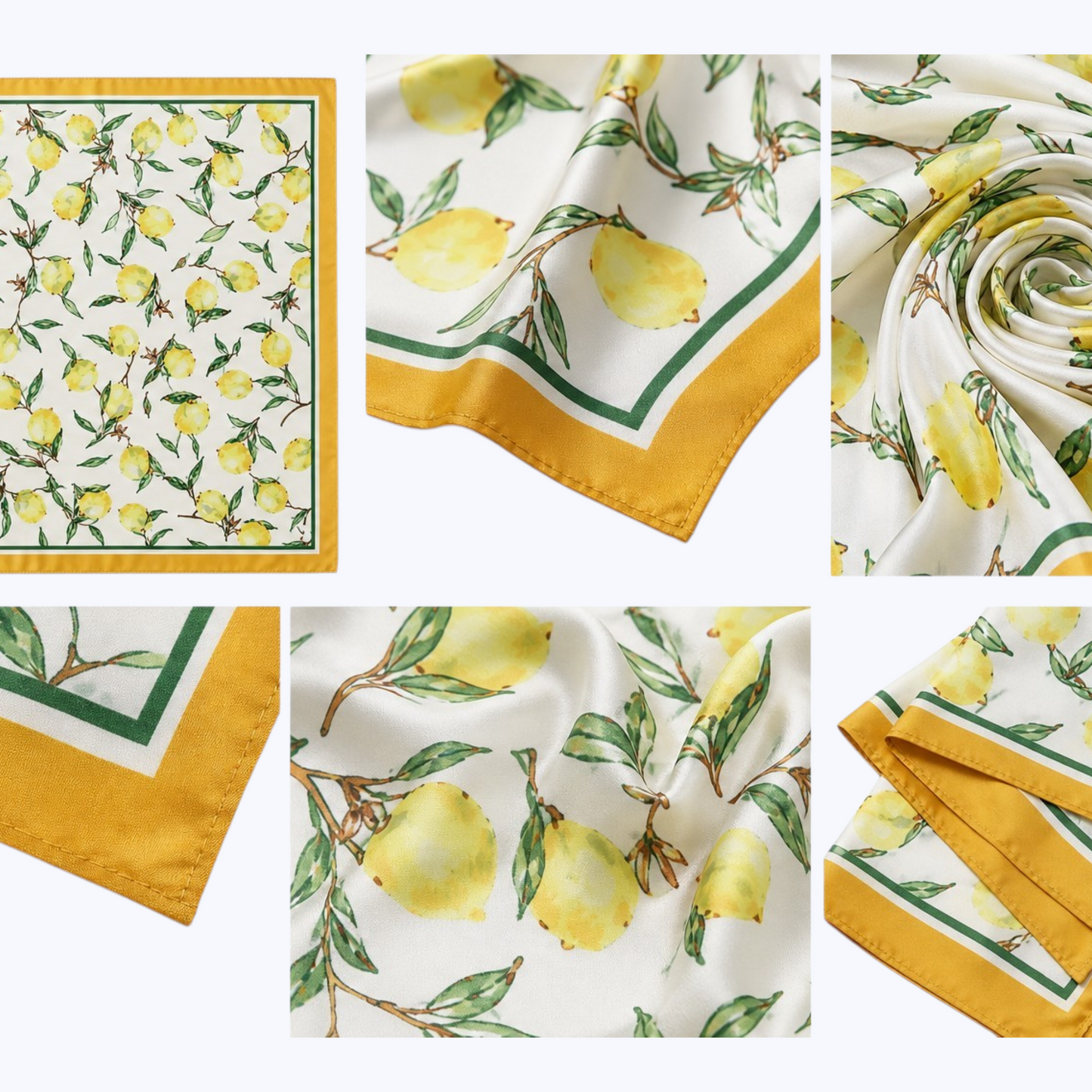 Foulard SOLEYA Jaune