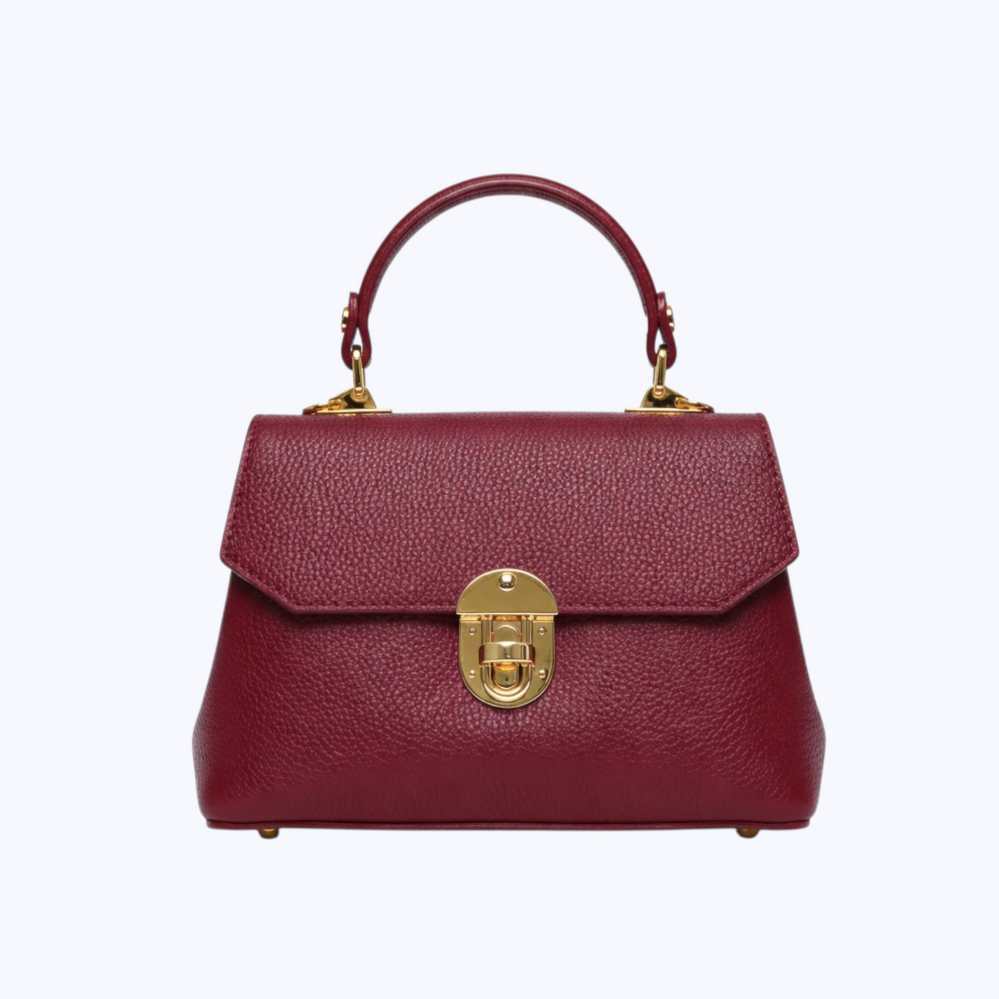 Sac JOY Bordeaux - Cuir de Vachette Italien