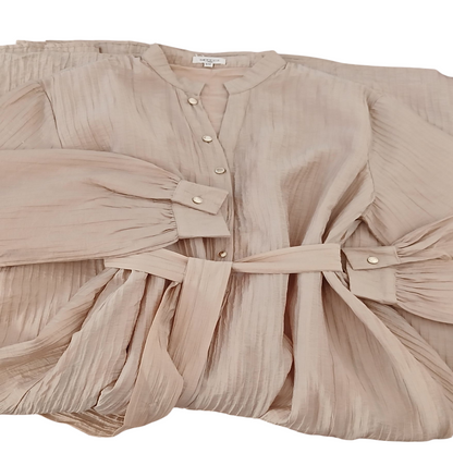 Robe Douceur Champagne - Manches bouffantes