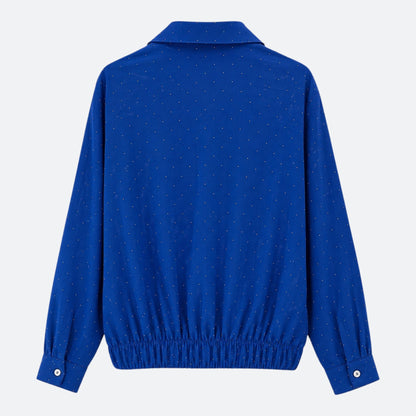 Blouse Arielle Bleu – Manches 3/4