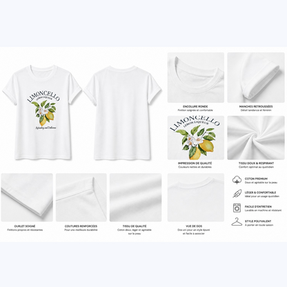 T-shirt GAIETÉ Blanc