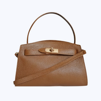 Sac SÉRÉNITÉ Camel - Cuir de Vachette Italien