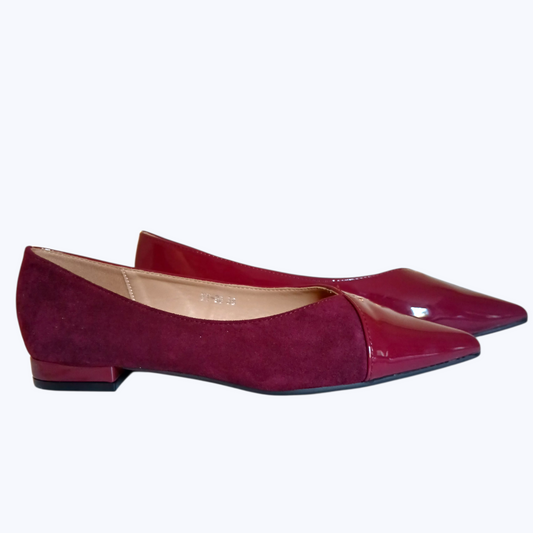 Ballerine Belange bordeaux