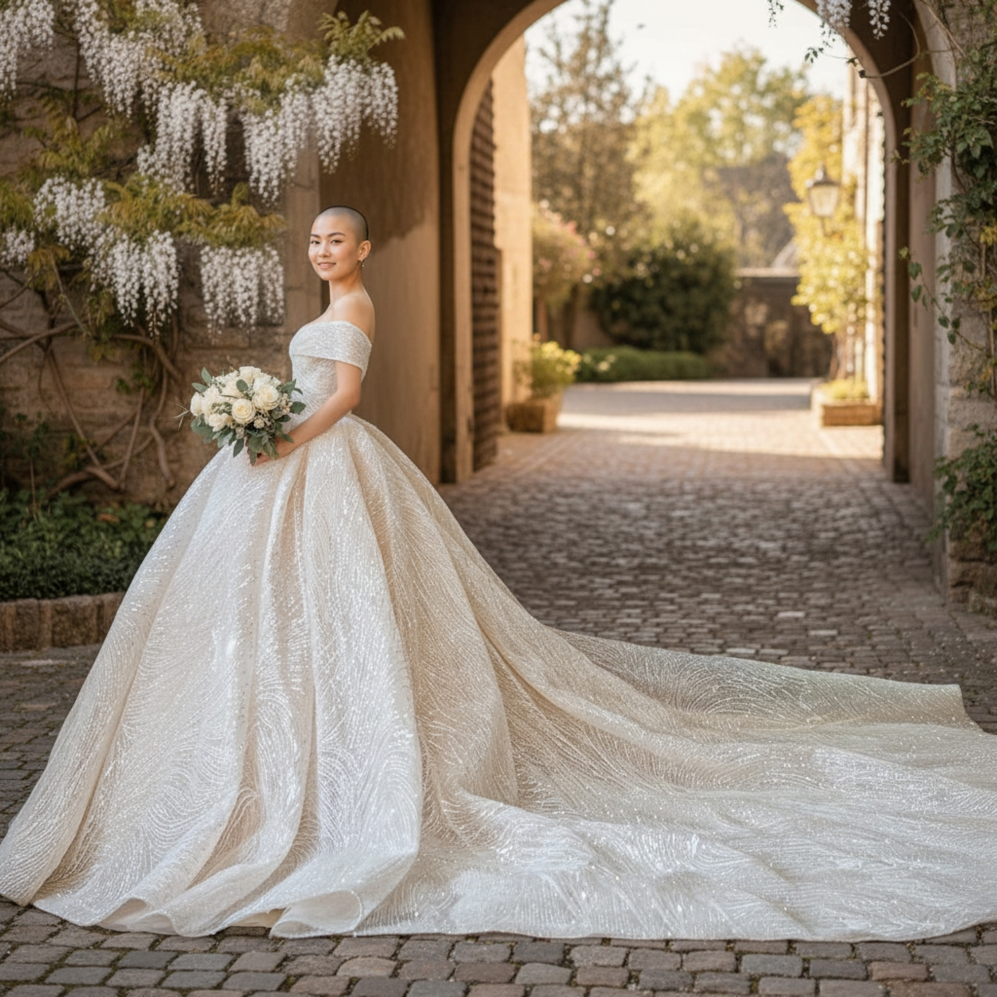 Robe de mariée Esther ivoire