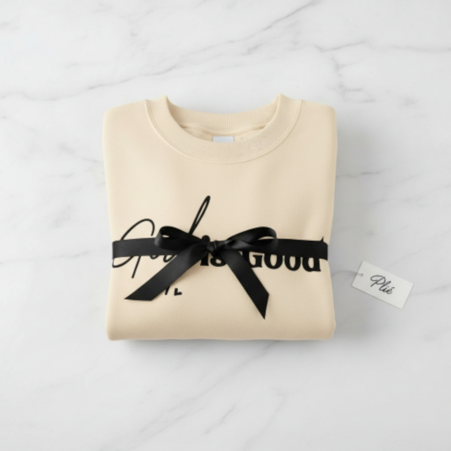 Sweat-shirt Pauline beige