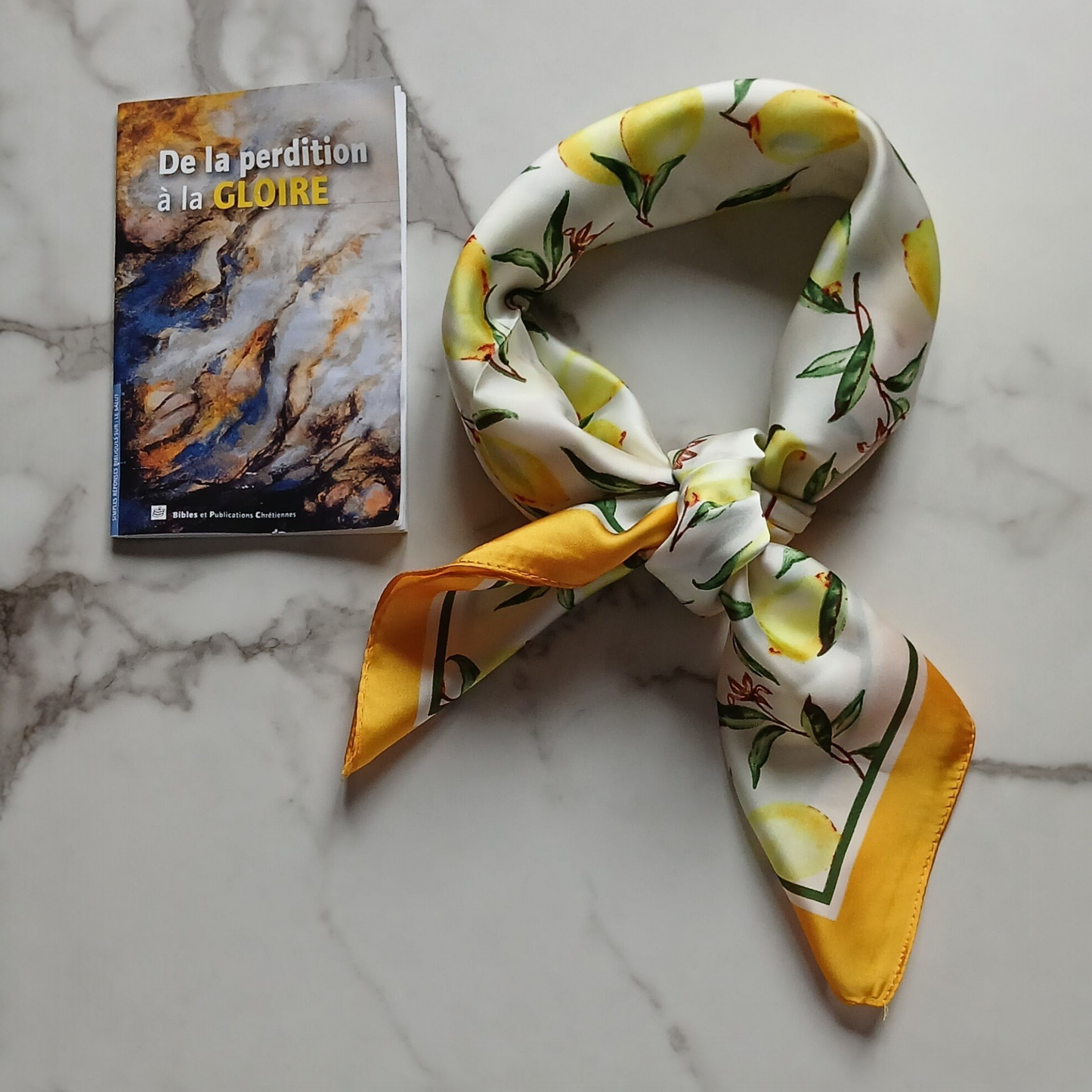 Foulard SOLEYA Jaune