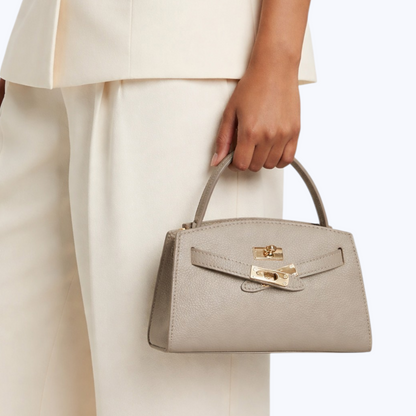 Sac Sérénité Beige - cuir de Vachette Italien