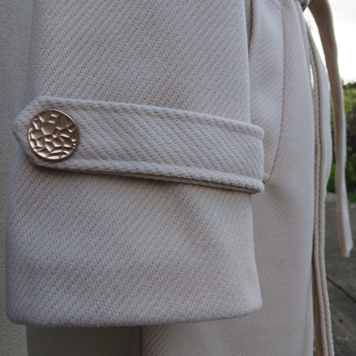 Manteau Trench JOSEPHA Beige - Made in Italy