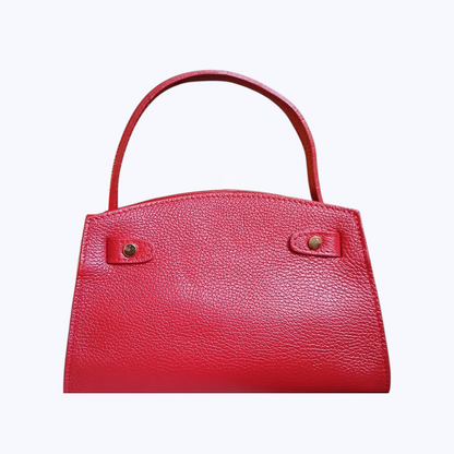 Sac Sérénité Rouge - Cuir de Vachette Italien