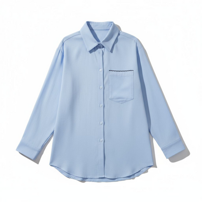 Chemisier Bonté de Dieu - Bleu ciel