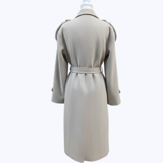 Manteau Trench JOSEPHA Beige - Made in Italy
