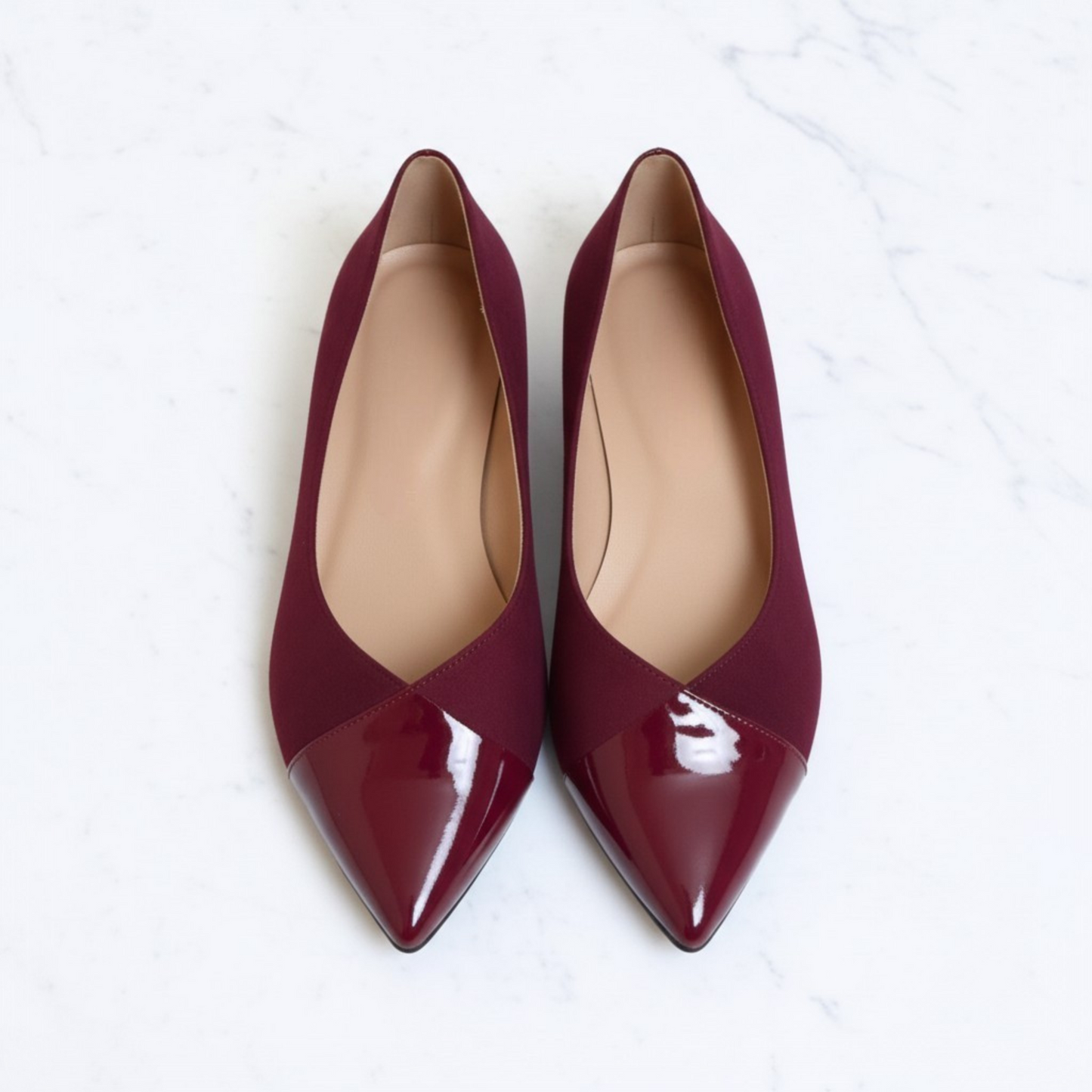 Ballerine BELANGE bordeaux