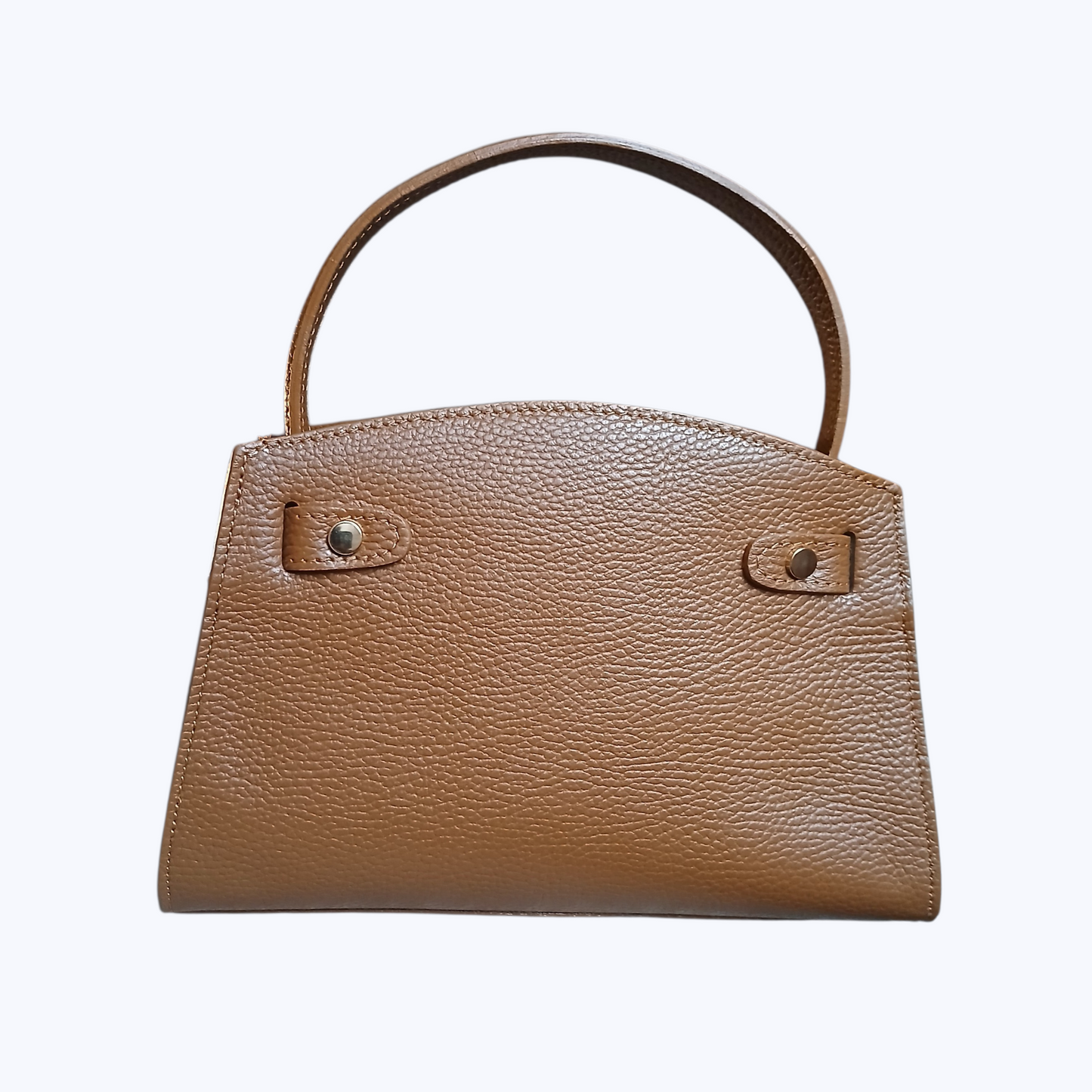 Sac SÉRÉNITÉ Camel - Cuir de Vachette Italien