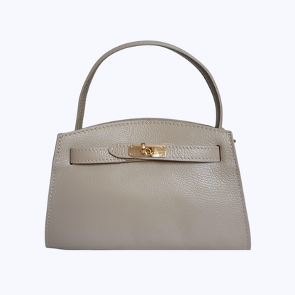 Sac Sérénité Beige - cuir de Vachette Italien