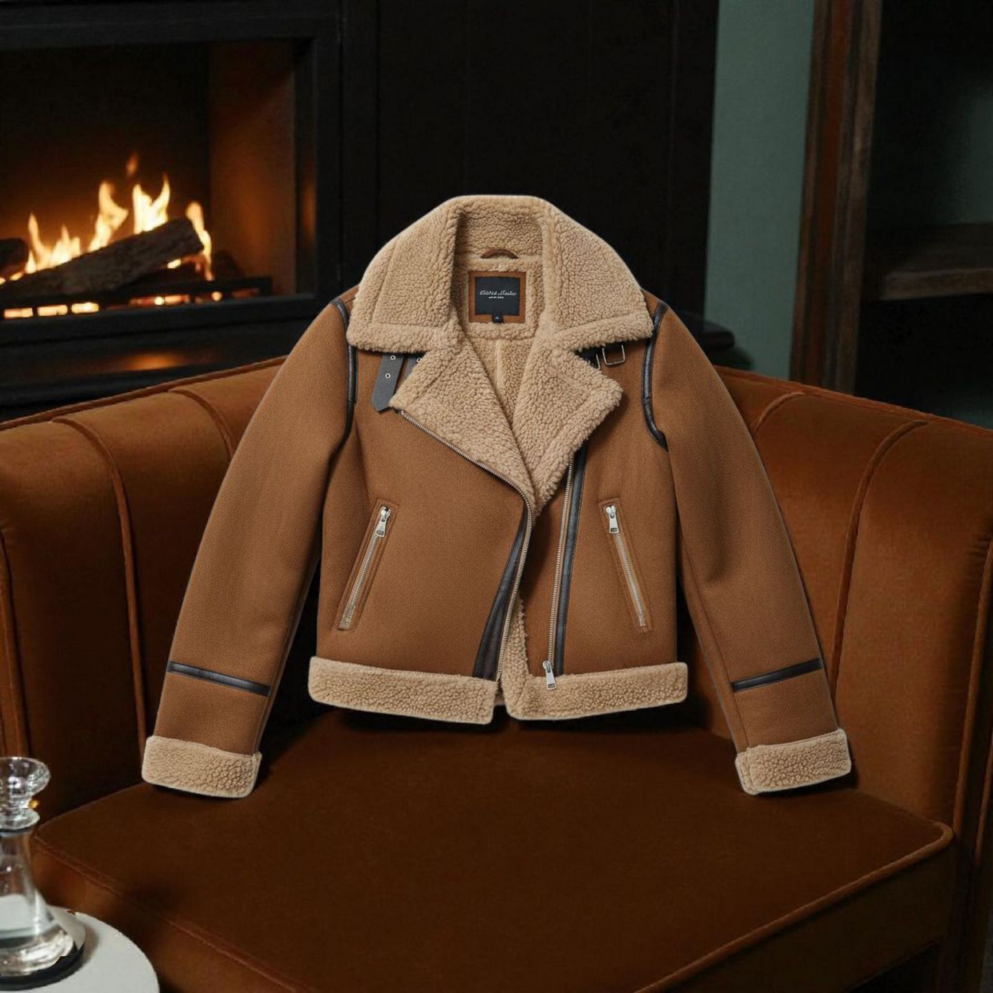 Veste Aviateur Triomphe - Style Vintage Chic