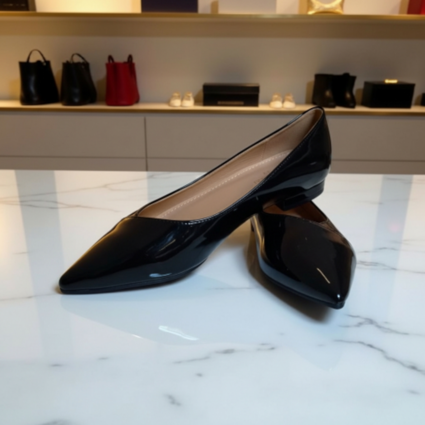 Ballerine Noire Belange