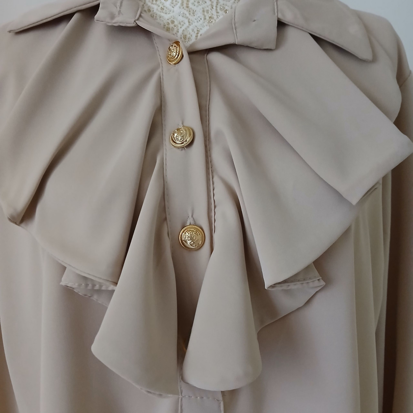 Blouse Aline Beige - Made in Italy
