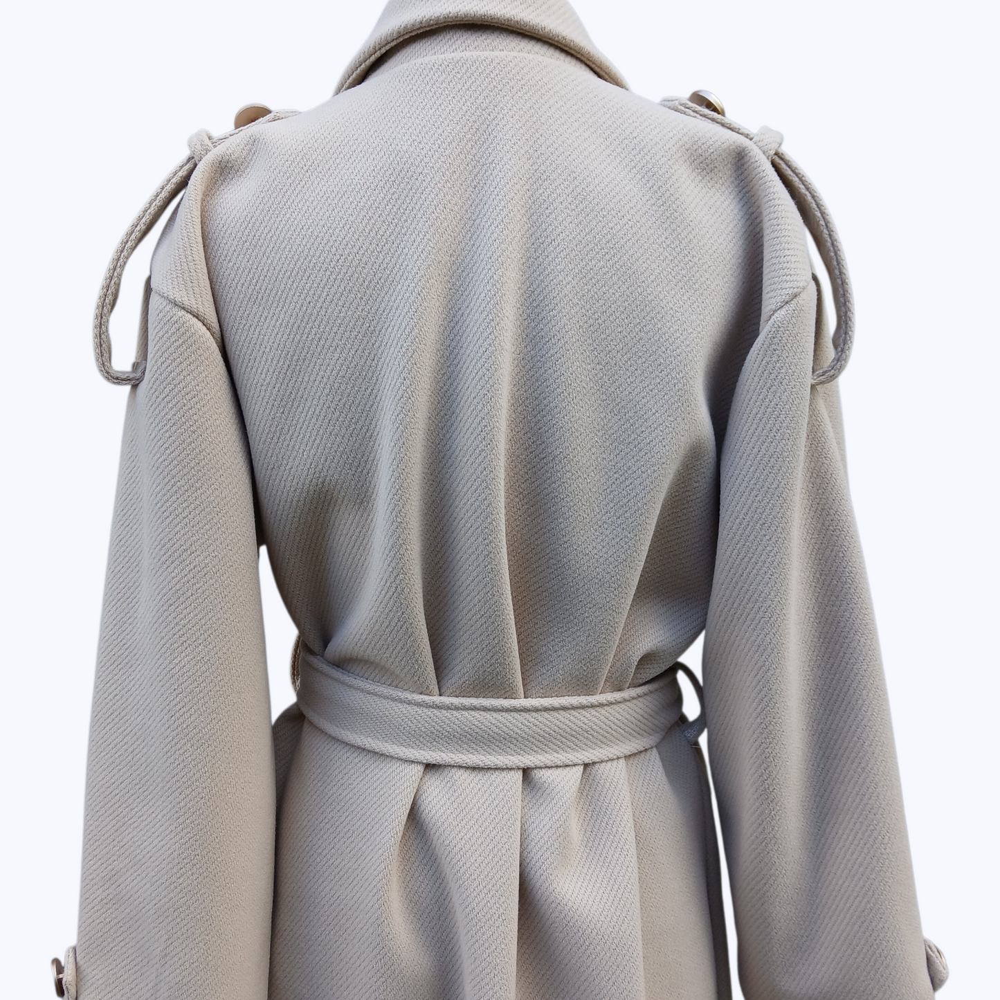 Manteau Trench JOSEPHA Beige - Made in Italy