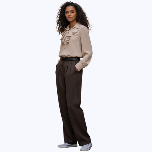 Blouse Aline Beige - Made in Italy