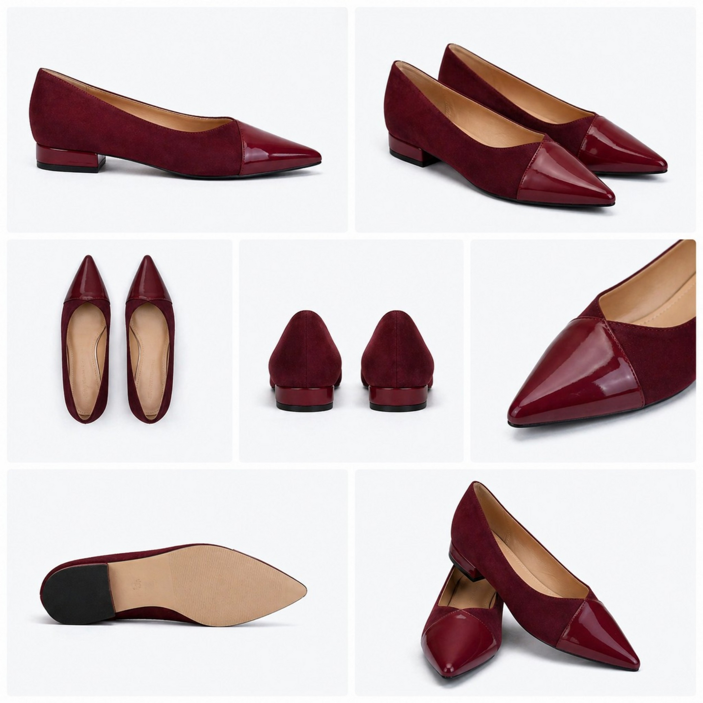 Ballerine BELANGE bordeaux