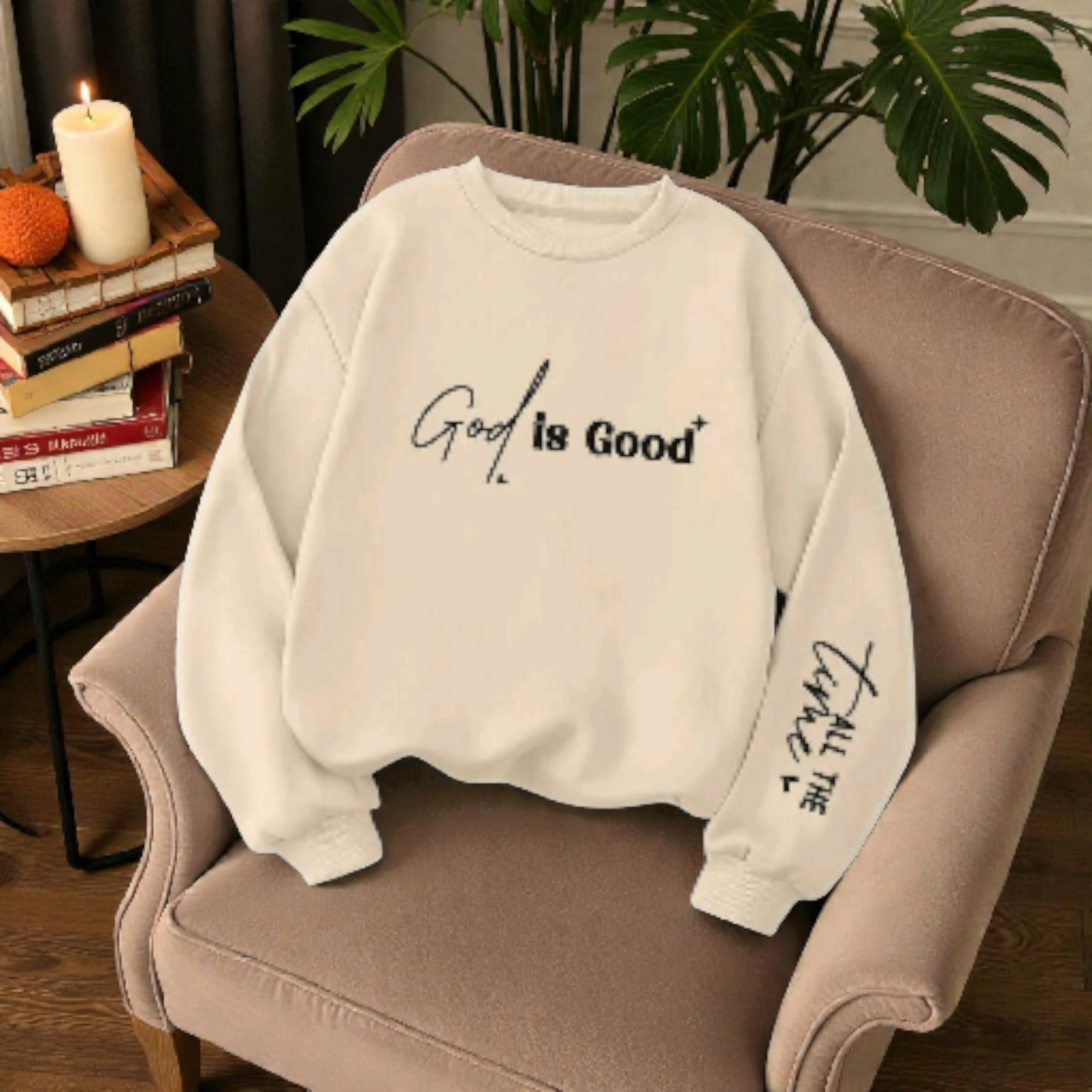 Sweat-shirt Pauline beige