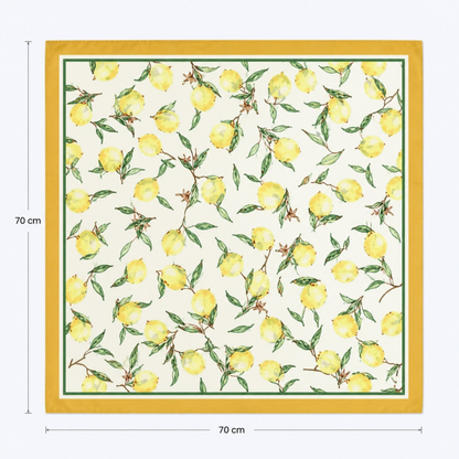 Foulard SOLEYA Jaune