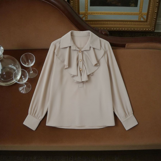 Blouse Aline Beige - Made in Italy