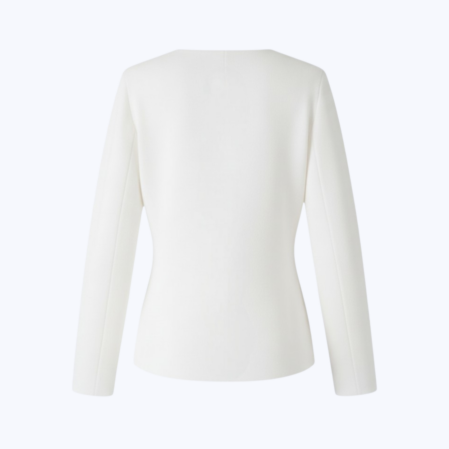 Cardigan Grâce blanc - Boutons Dorés