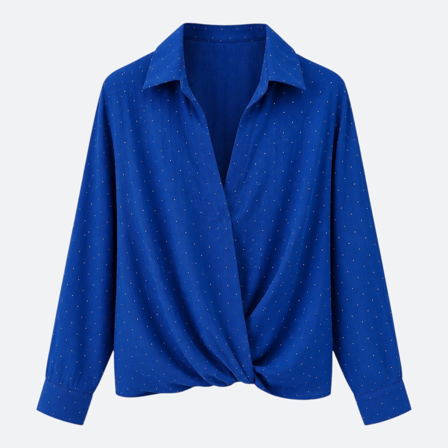 Blouse Arielle Bleu – Manches 3/4