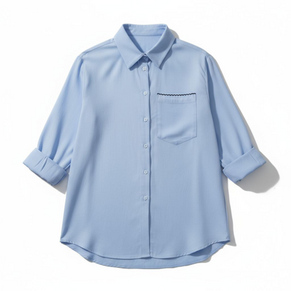 Chemisier Bonté de Dieu - Bleu ciel