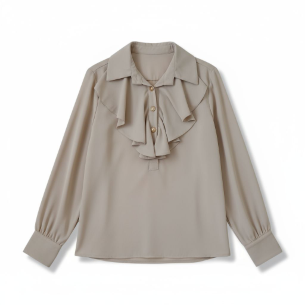 Blouse Aline Beige - Made in Italy