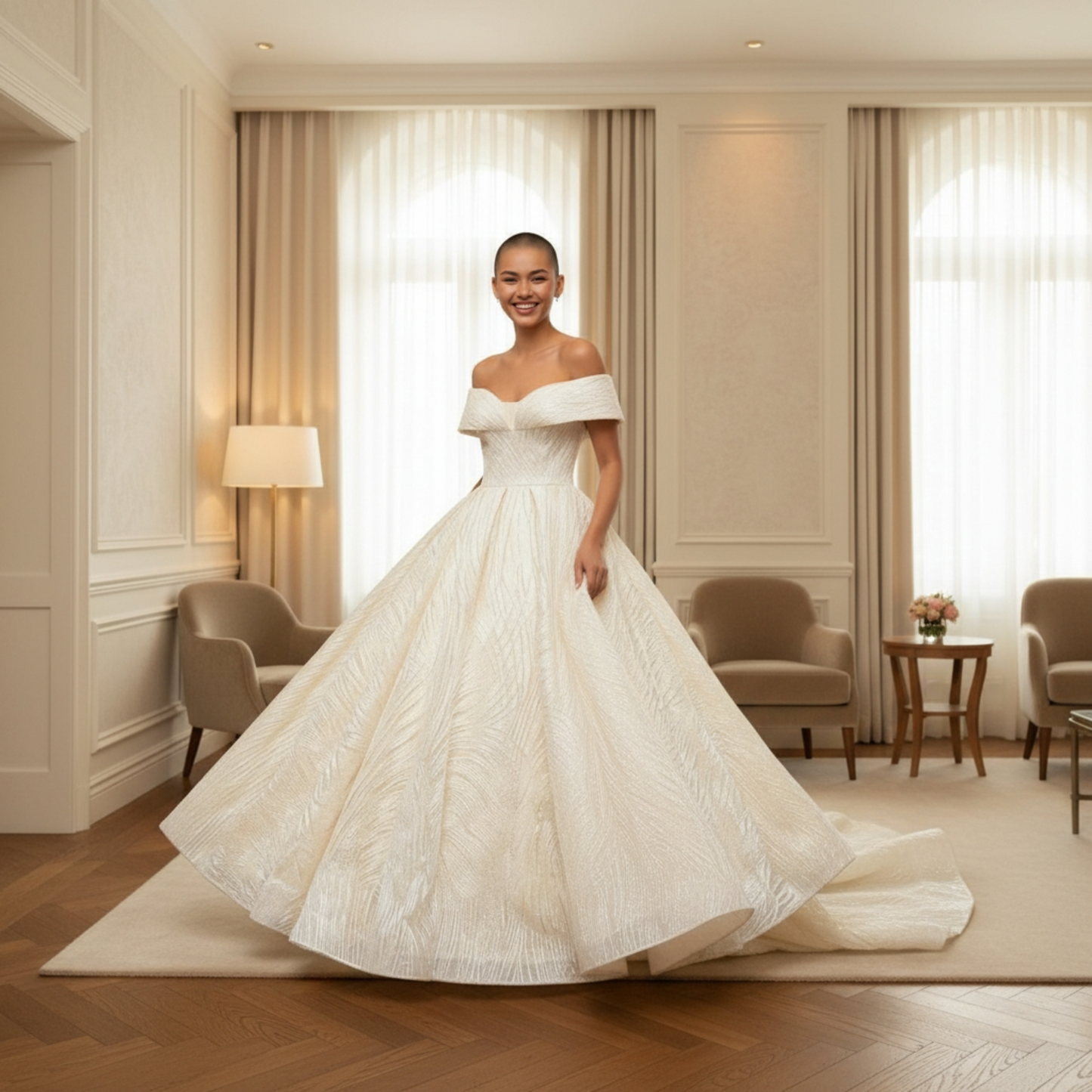 Robe de mariée Esther ivoire