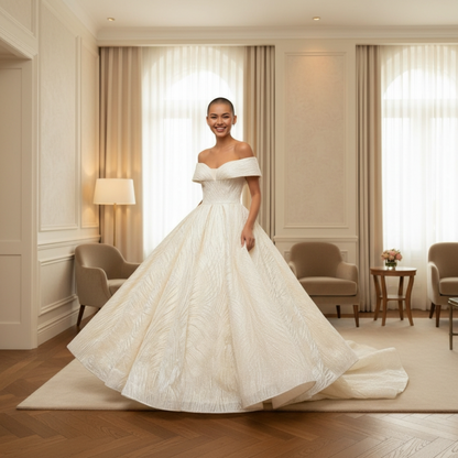 Robe de mariée Esther ivoire