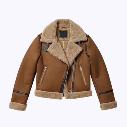 Veste Aviateur ÉZAYA - Style Vintage Chic