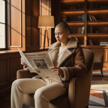 Veste Aviateur Triomphe - Style Vintage Chic